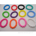 Colorful Funny Cheap Beautiful Plastic Silicone Wristband (BZ-SR074)